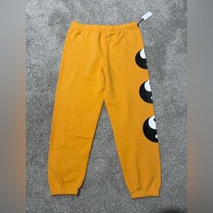 New Unisex Spirit jersey yellow Ying and yang heavyweight sweatpants size XXL